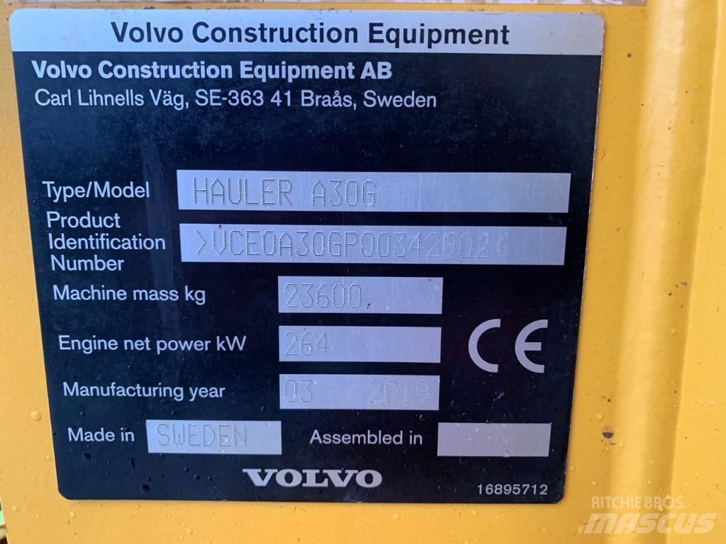 Volvo A 30 G Articulated Haulers
