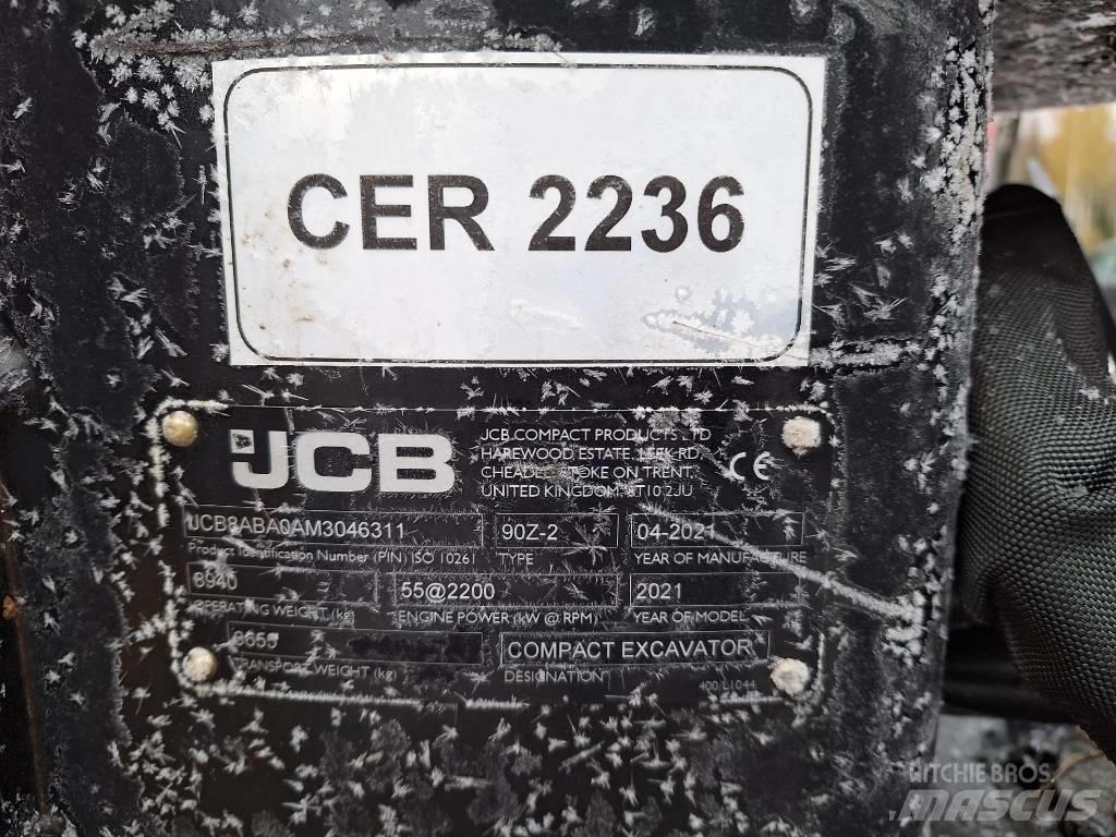 JCB 90 Z-2 Mini excavators  7t - 12t