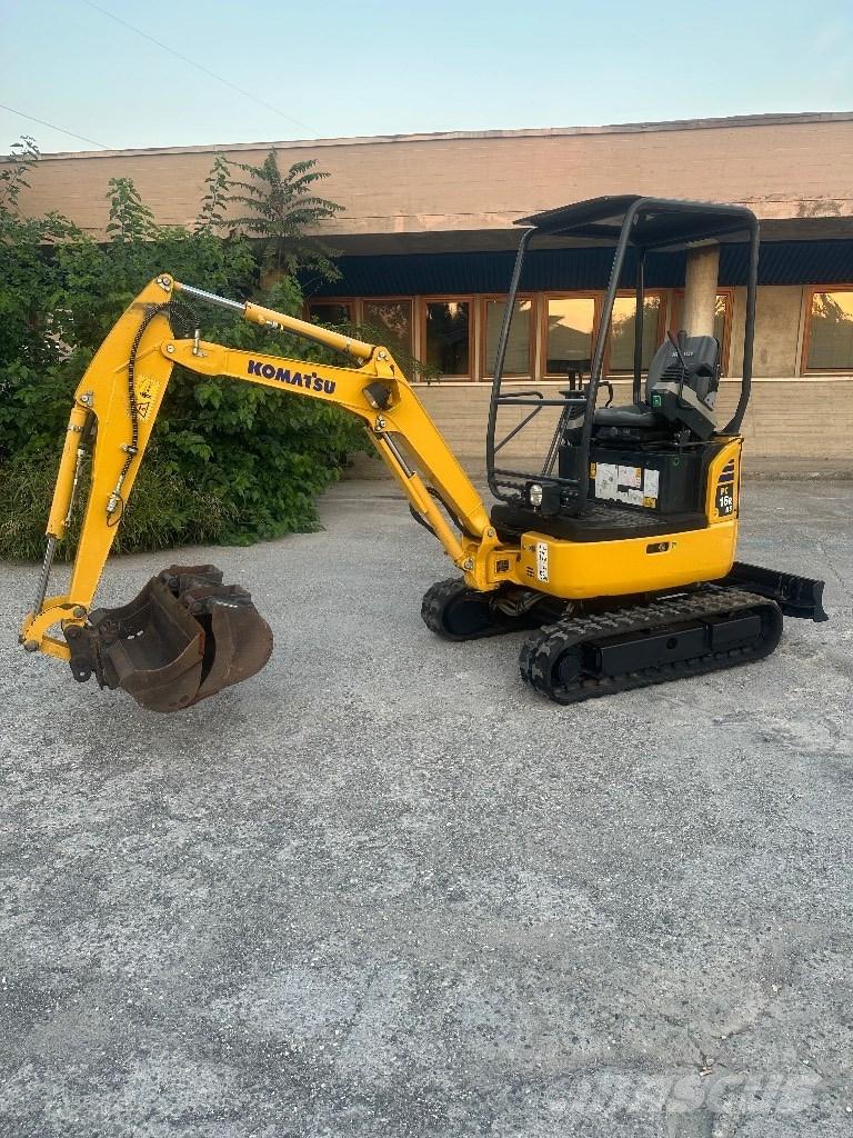 Komatsu PC16R-HS Crawler excavators