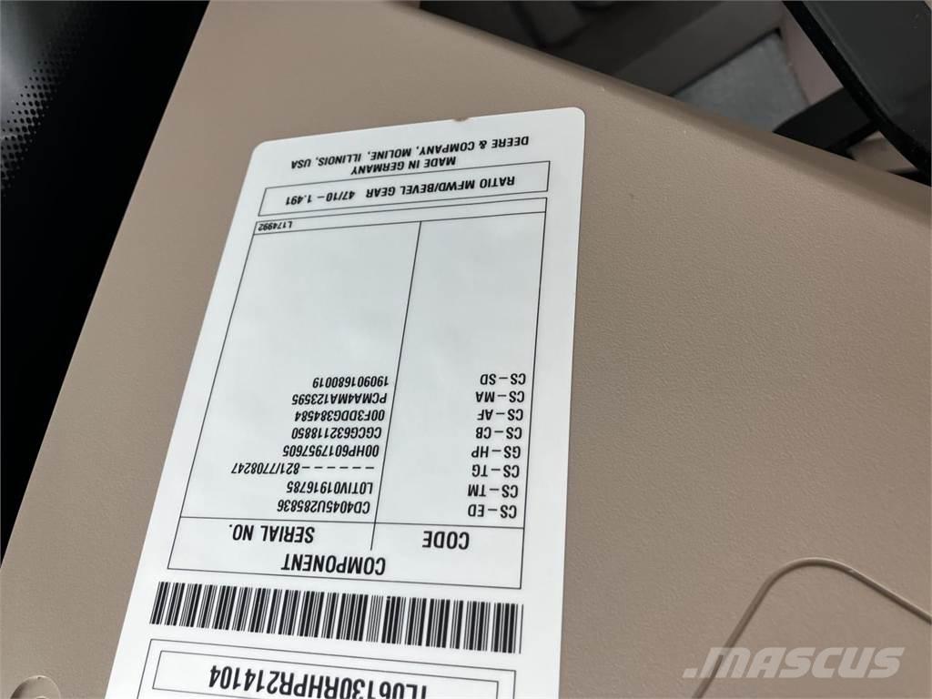 John Deere 6R 130 Tractors