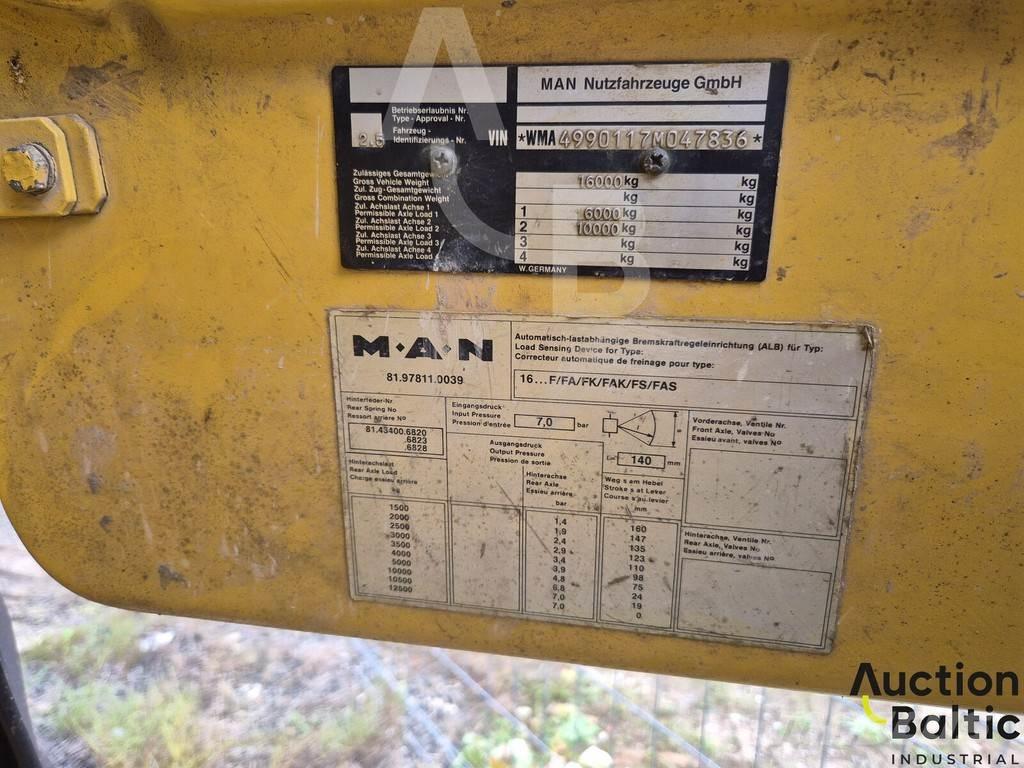 MAN 16.192 Tipper trucks