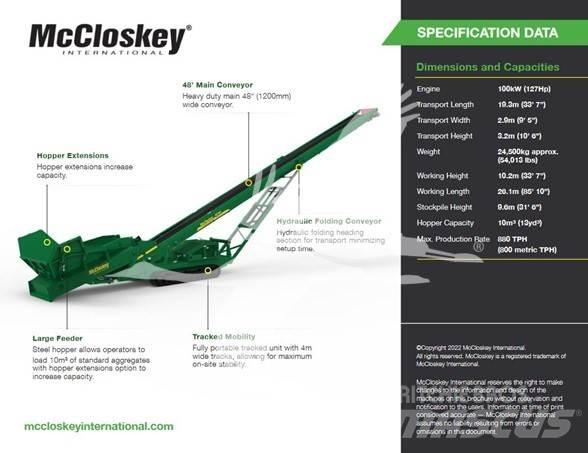 McCloskey RF80 Conveyors