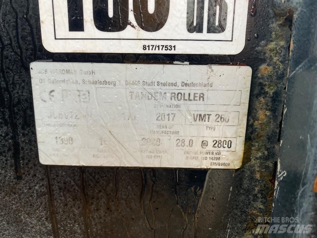 JCB VMT 260-120 Twin drum rollers