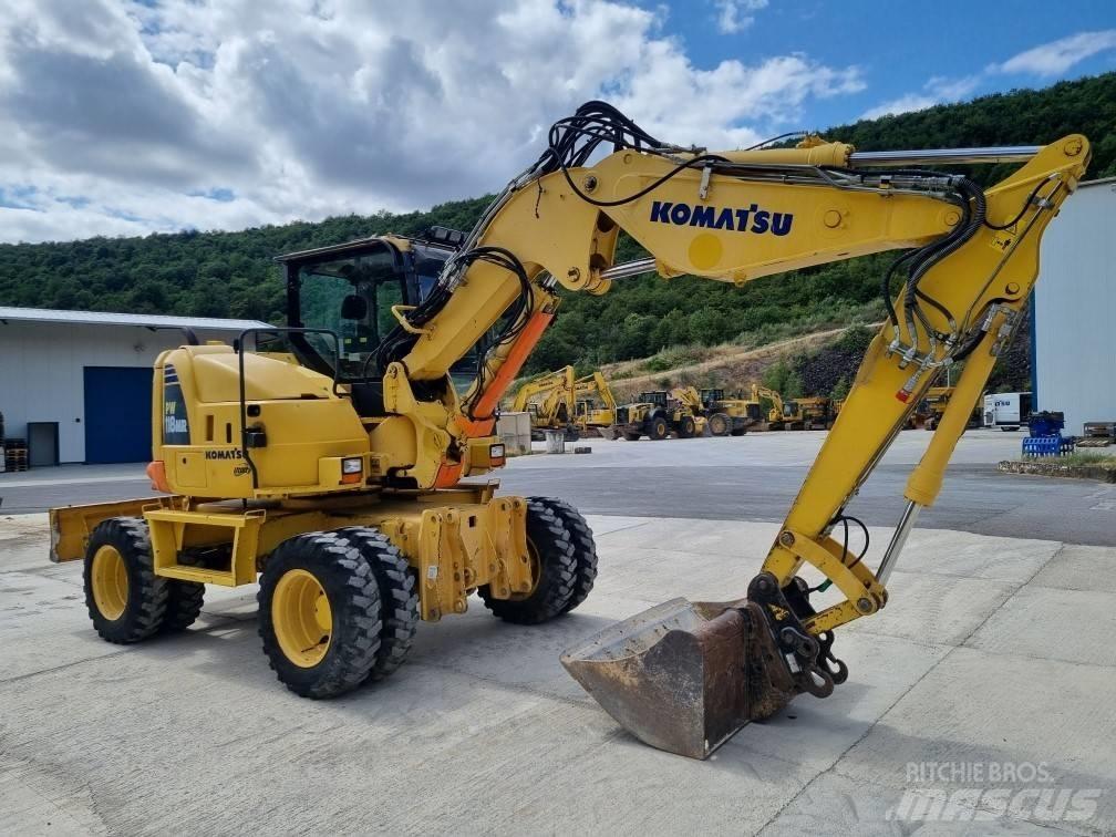 Komatsu PW 118 MR-8 Wheeled excavators