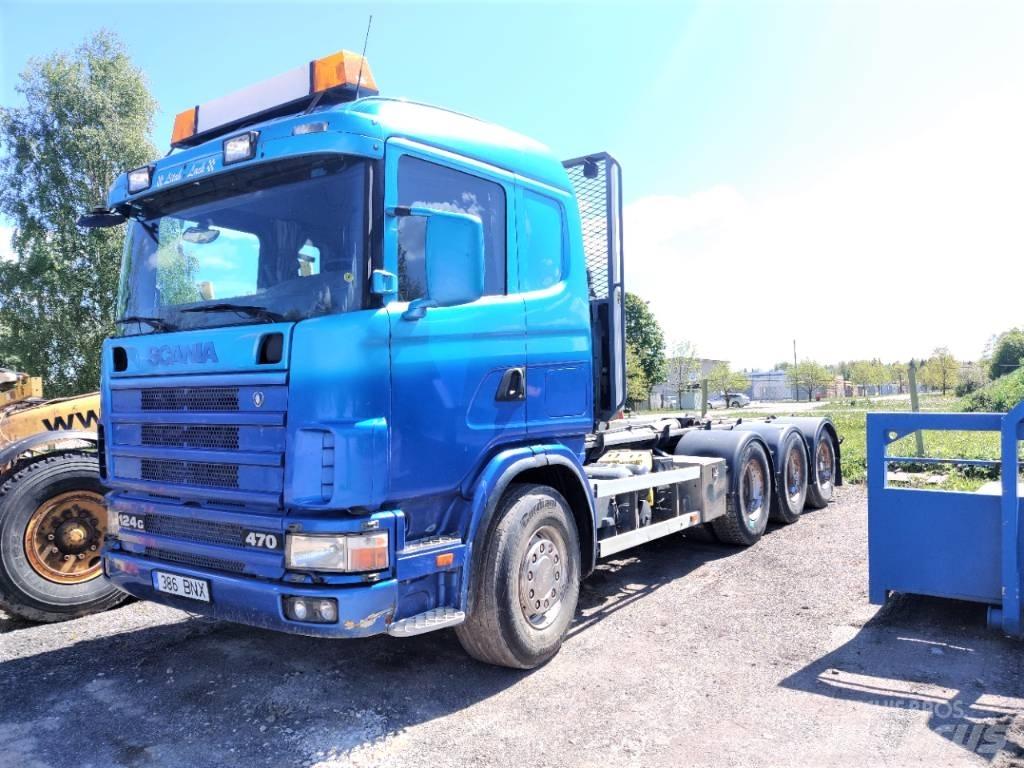 Scania R 124 GB6X4NA Tipper trucks