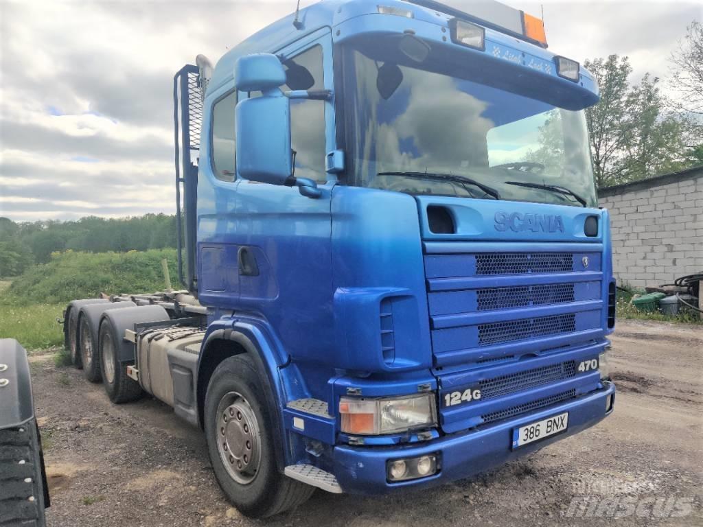 Scania R 124 GB6X4NA Tipper trucks