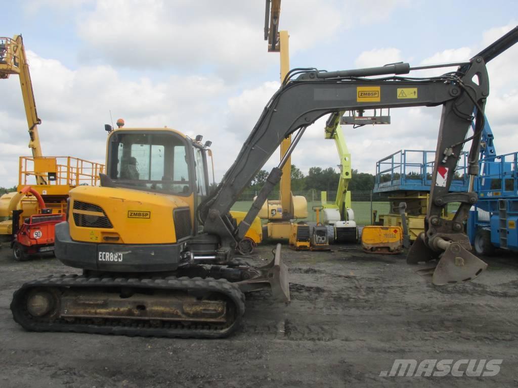 Volvo ECR 88 D Mini excavators  7t - 12t