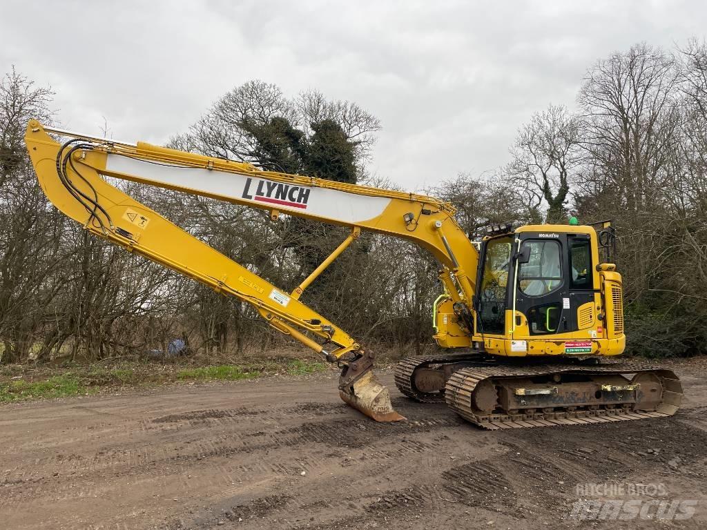 Komatsu PC 138 Long reach excavators