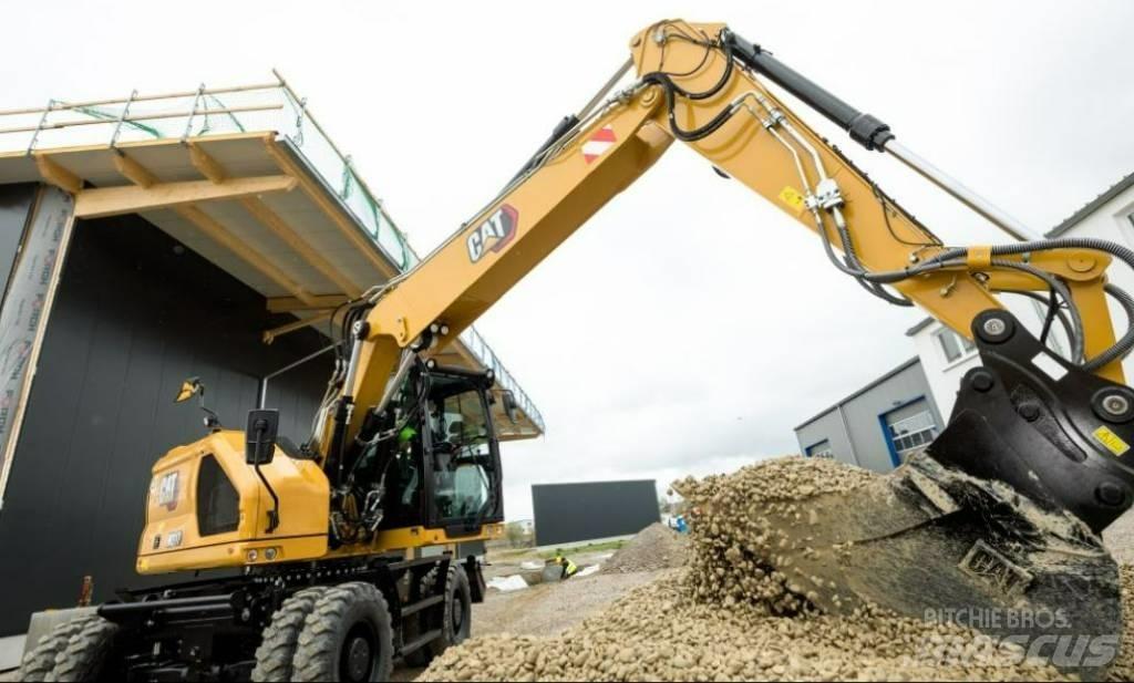 CAT M 317 UTHYRES Wheeled excavators