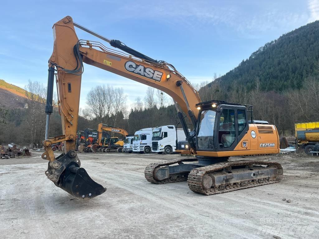 CASE CX 250 D Crawler excavators