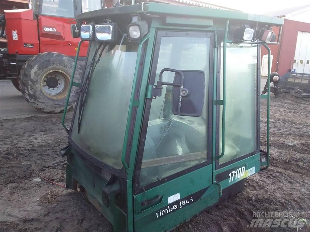 Timberjack 1710d Cabins and interior