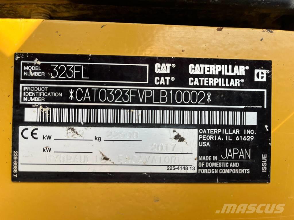 CAT 323 F L Crawler excavators