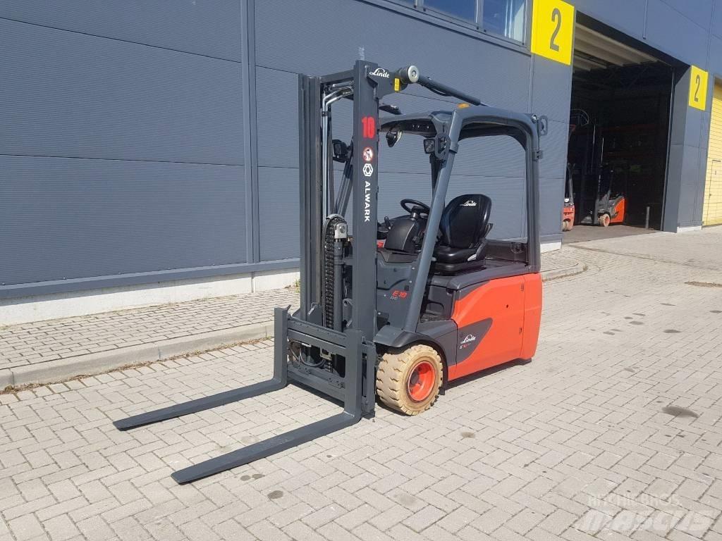 Linde E18 Electric forklift trucks