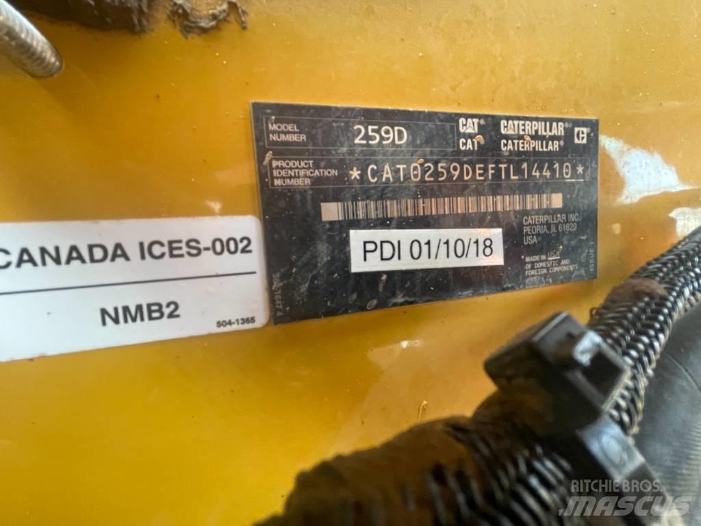 CAT 259 D Skid steer loaders