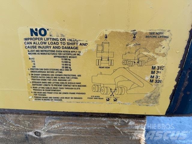CAT 315 used cab Cabins and interior