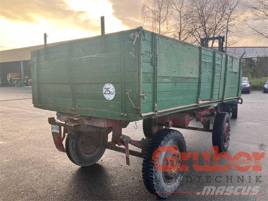  Strasser 8 to Tipper trailers