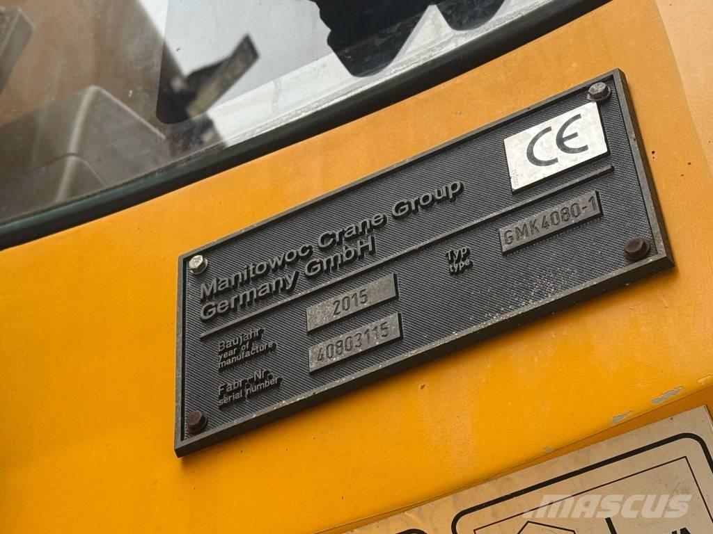 Grove GMK 4080-1 All terrain cranes