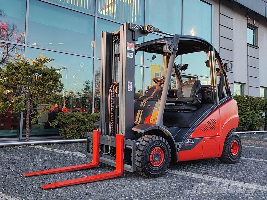 Linde H25T-02 LPG trucks