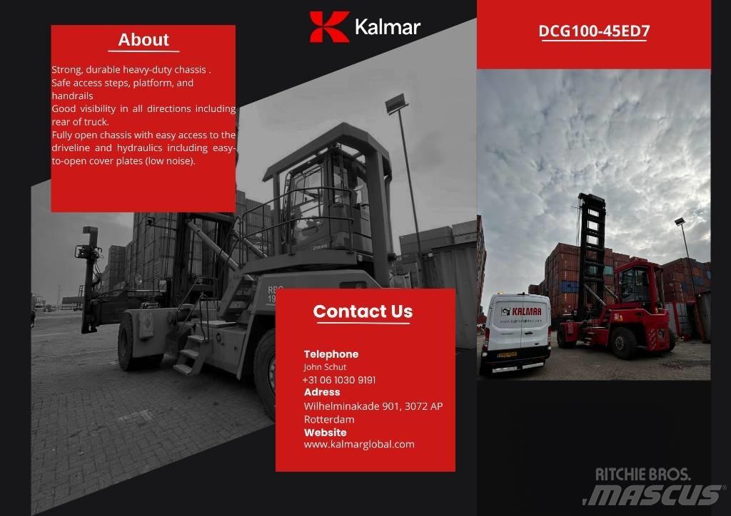 Kalmar DCG 100-45ED7 Container handlers
