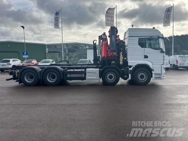 MAN TGS 35.510 8x4/4 Truck mounted cranes