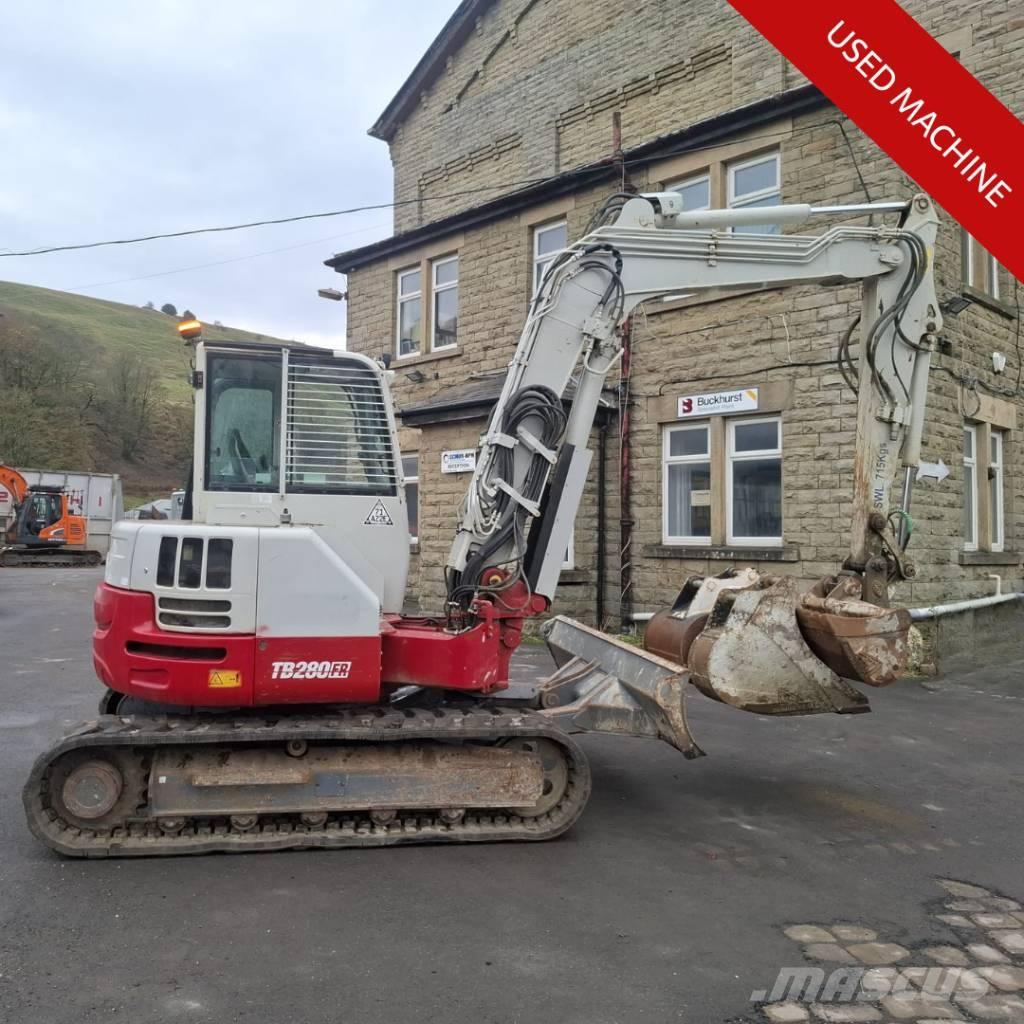 Takeuchi TB 280 FR Mini excavators  7t - 12t