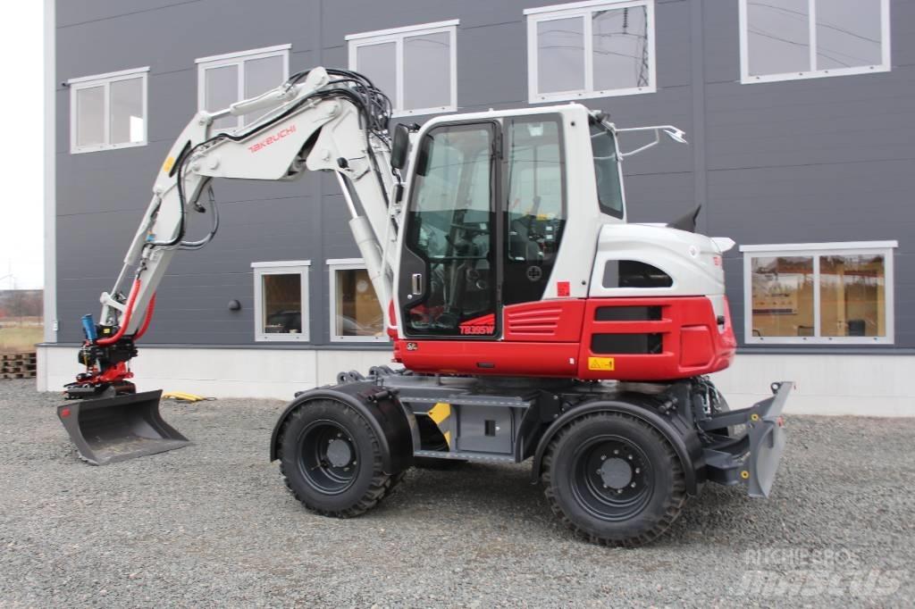 Takeuchi TB395W Wheeled excavators