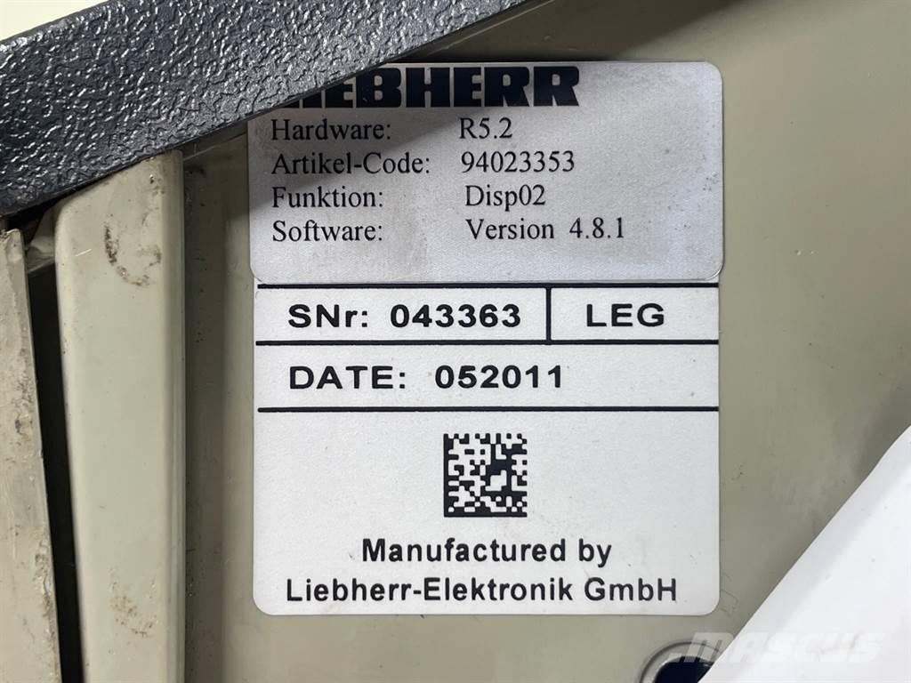 Liebherr A 924 C Electronics