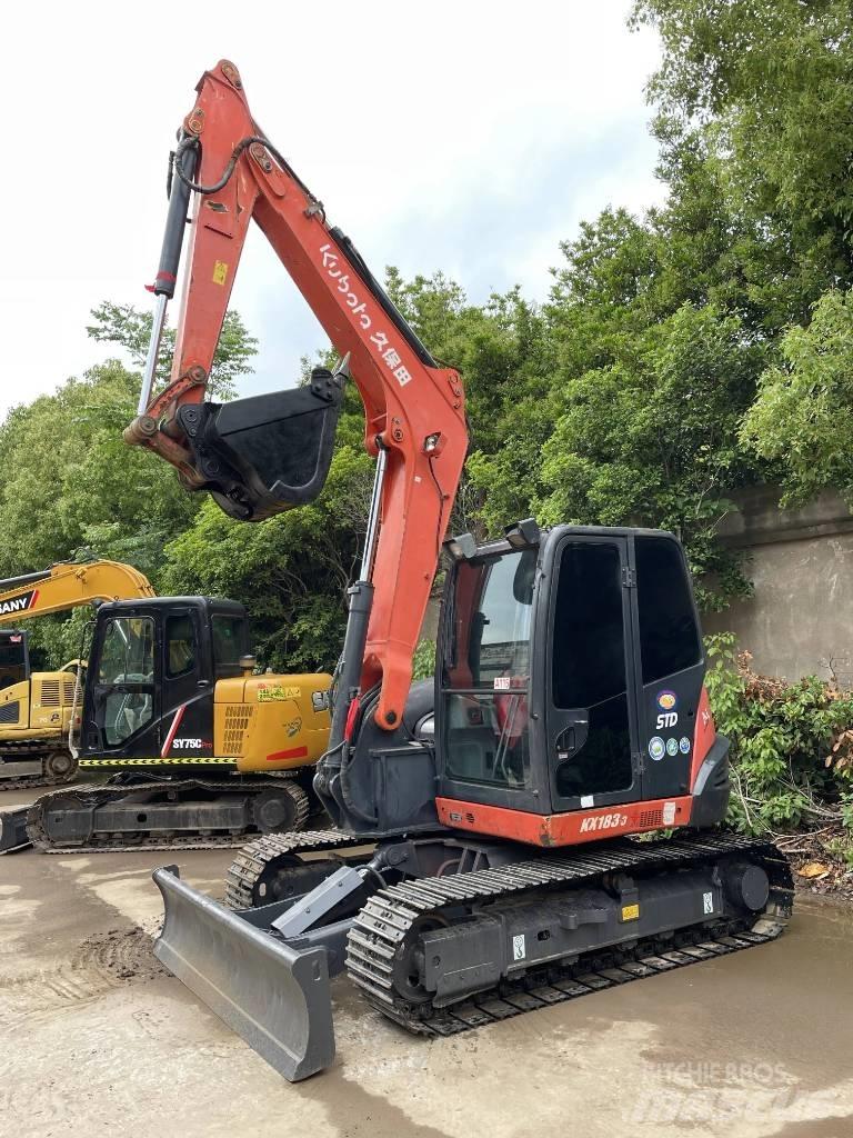 Kubota KX163 Crawler excavators