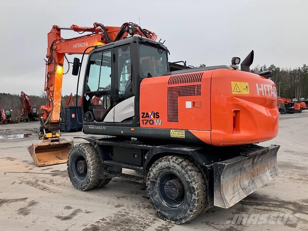 Hitachi ZX170WT-5 Wheeled excavators