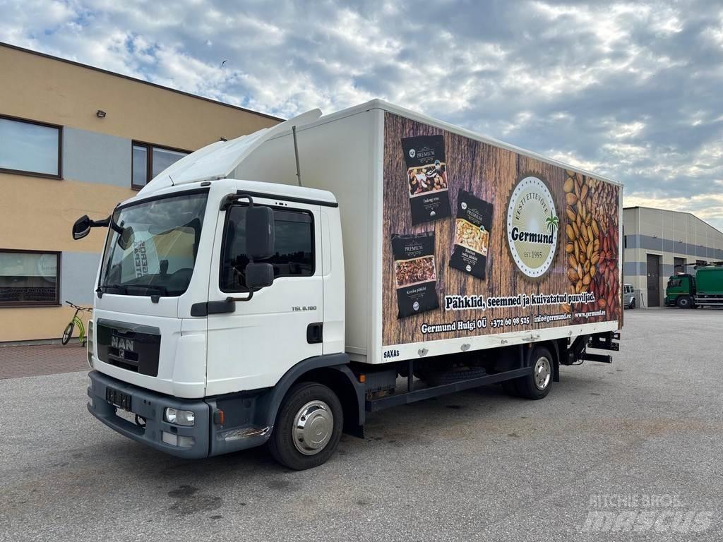 MAN TGL 8.180 + LIFT Box trucks