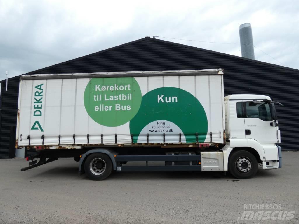 MAN TGS 18.320 Curtain sider trucks