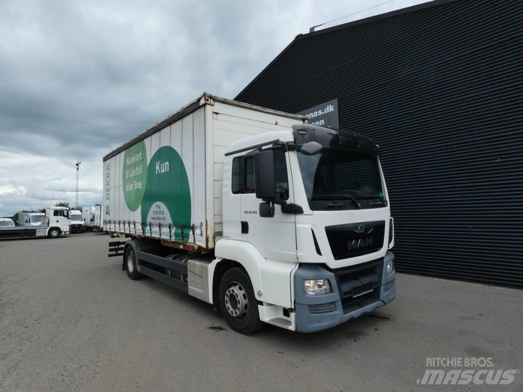 MAN TGS 18.320 Curtain sider trucks