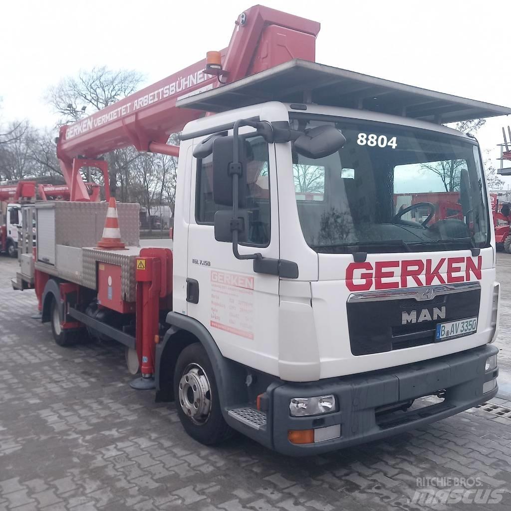 Ruthmann T 330 Truck mounted platforms
