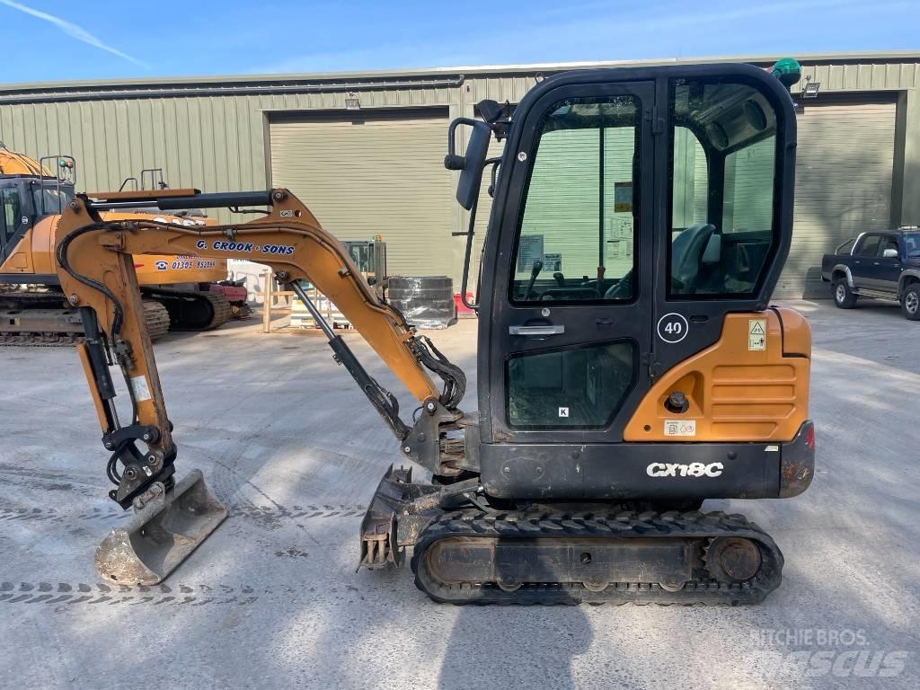CASE CX 18 C Mini excavators < 7t (Mini diggers)