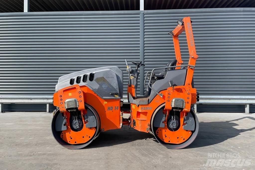 Hamm HD 14 VV Twin drum rollers