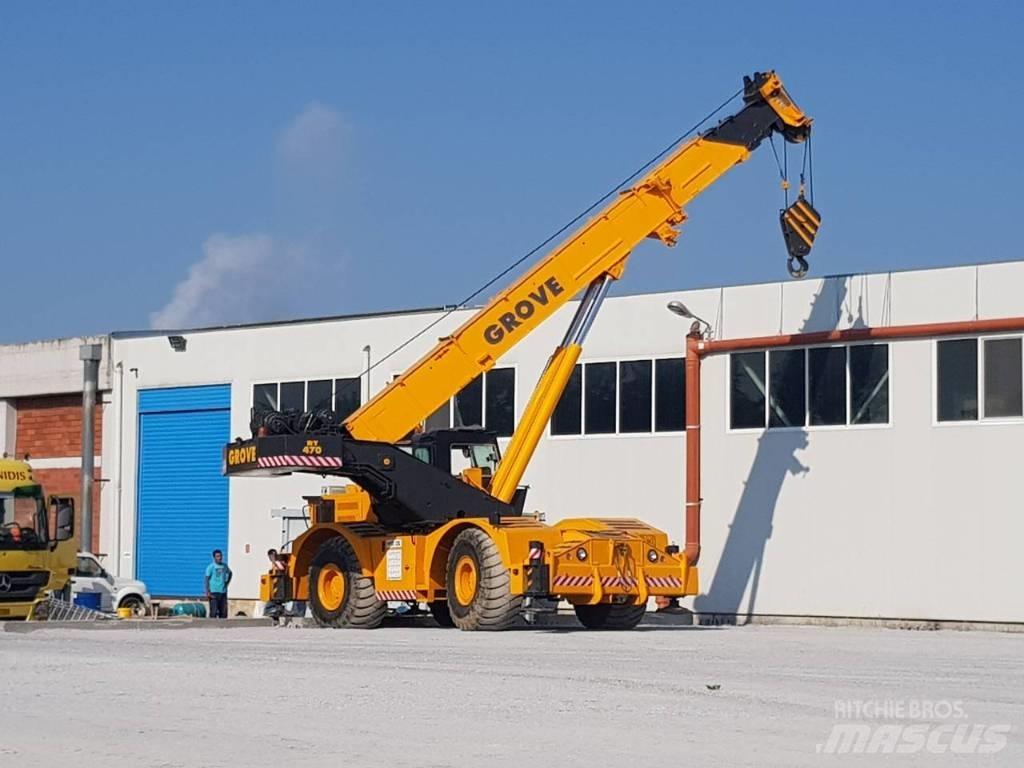 Grove RT 740 Rough terrain cranes