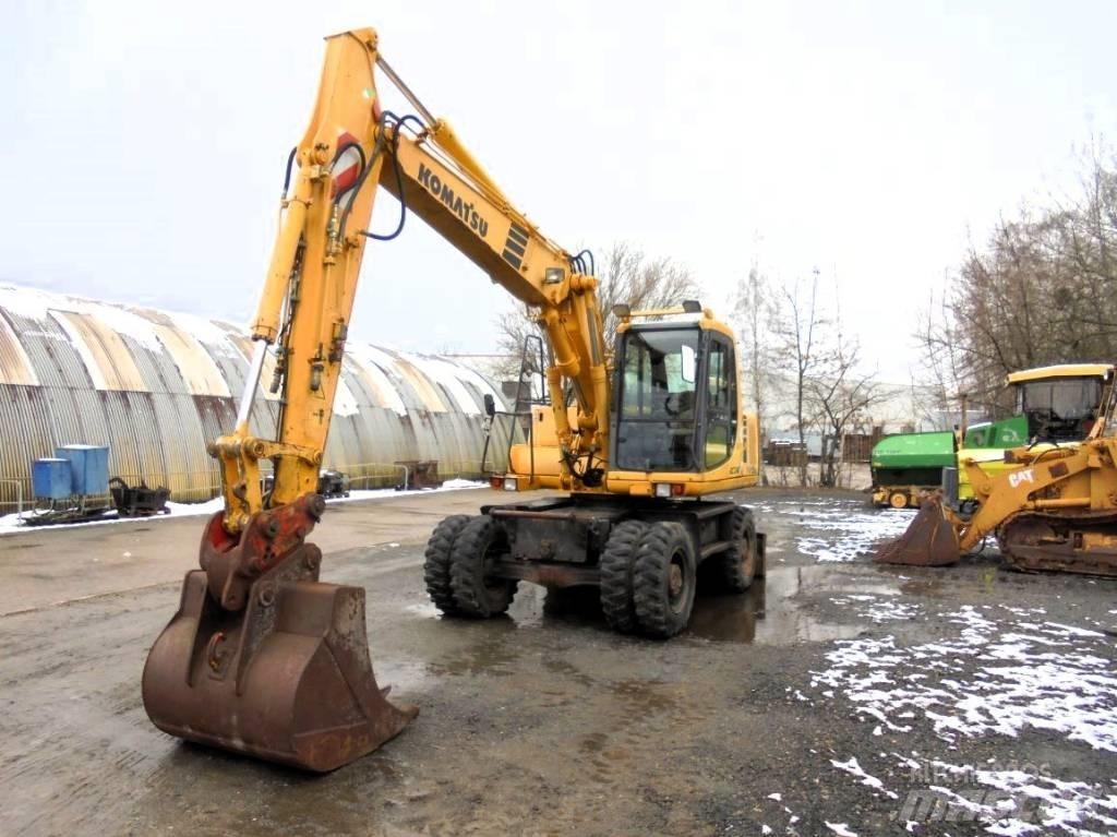 Komatsu PW 130ES-6K Wheeled excavators