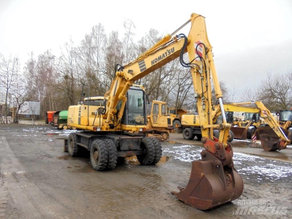 Komatsu PW 130ES-6K Wheeled excavators
