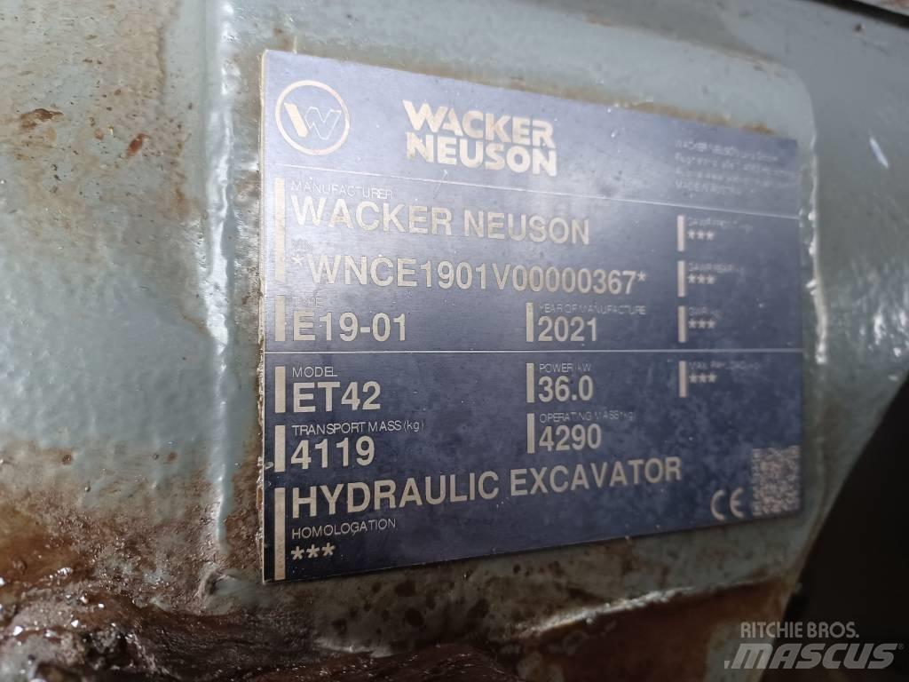 Wacker Neuson ET42 Crawler excavators
