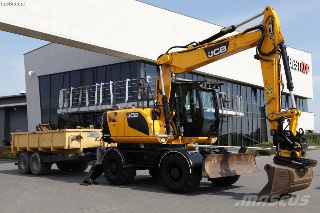 JCB JS 145 W Wheeled excavators