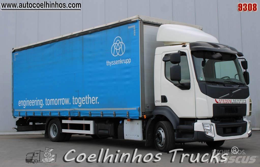 Volvo FL 210 Curtain sider trucks