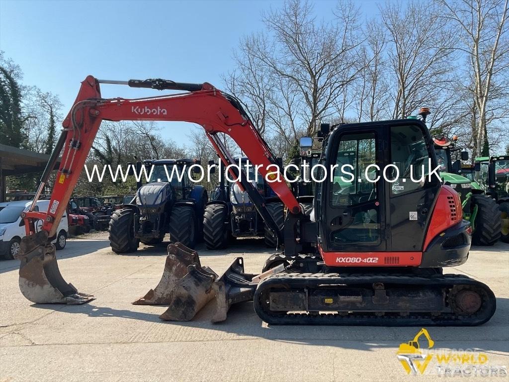 Kubota KX 080-4 Mini excavators  7t - 12t