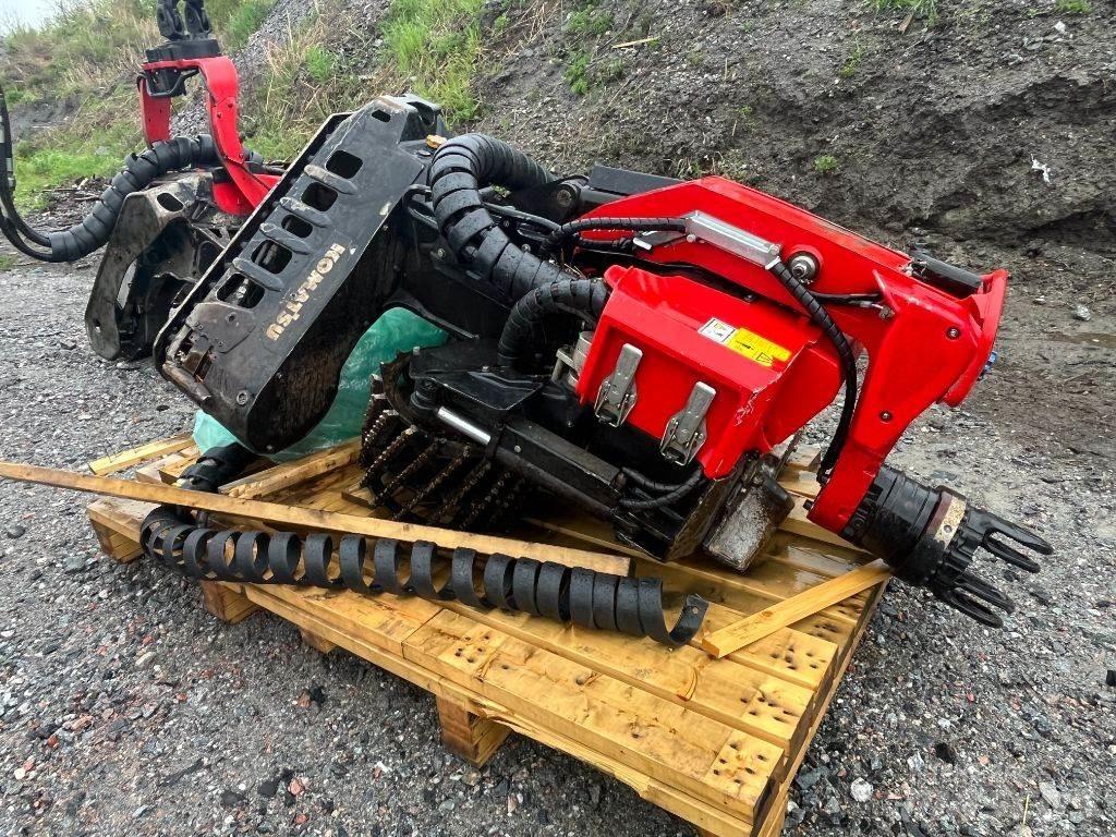 Komatsu S132 Harvester heads