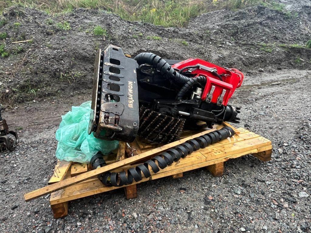 Komatsu S132 Harvester heads