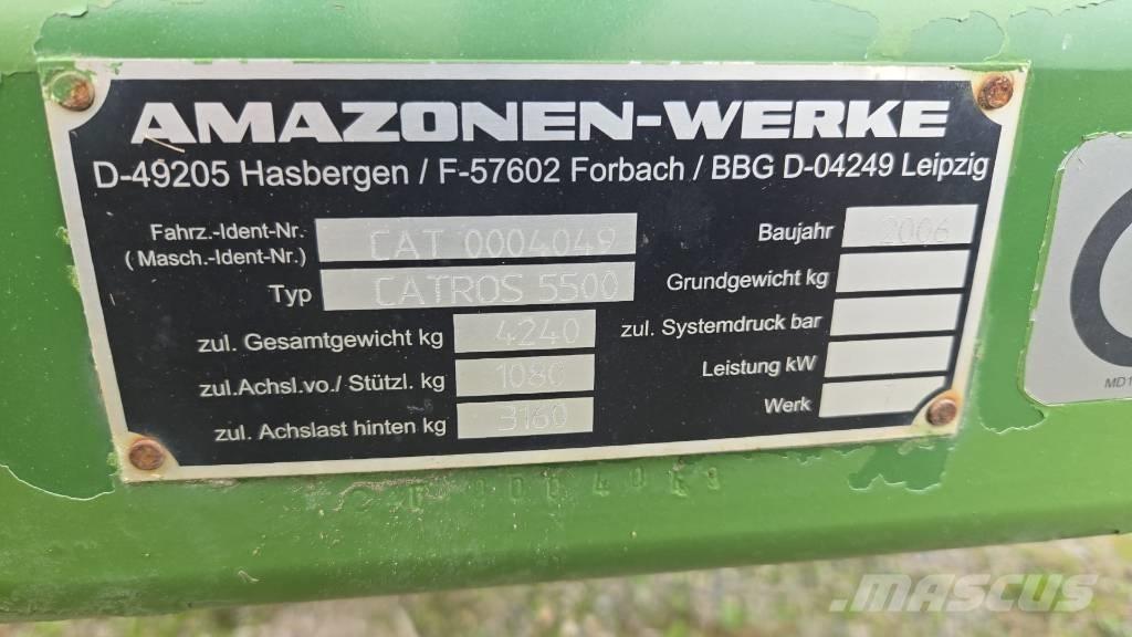 Amazone Catros 5500 Disc harrows
