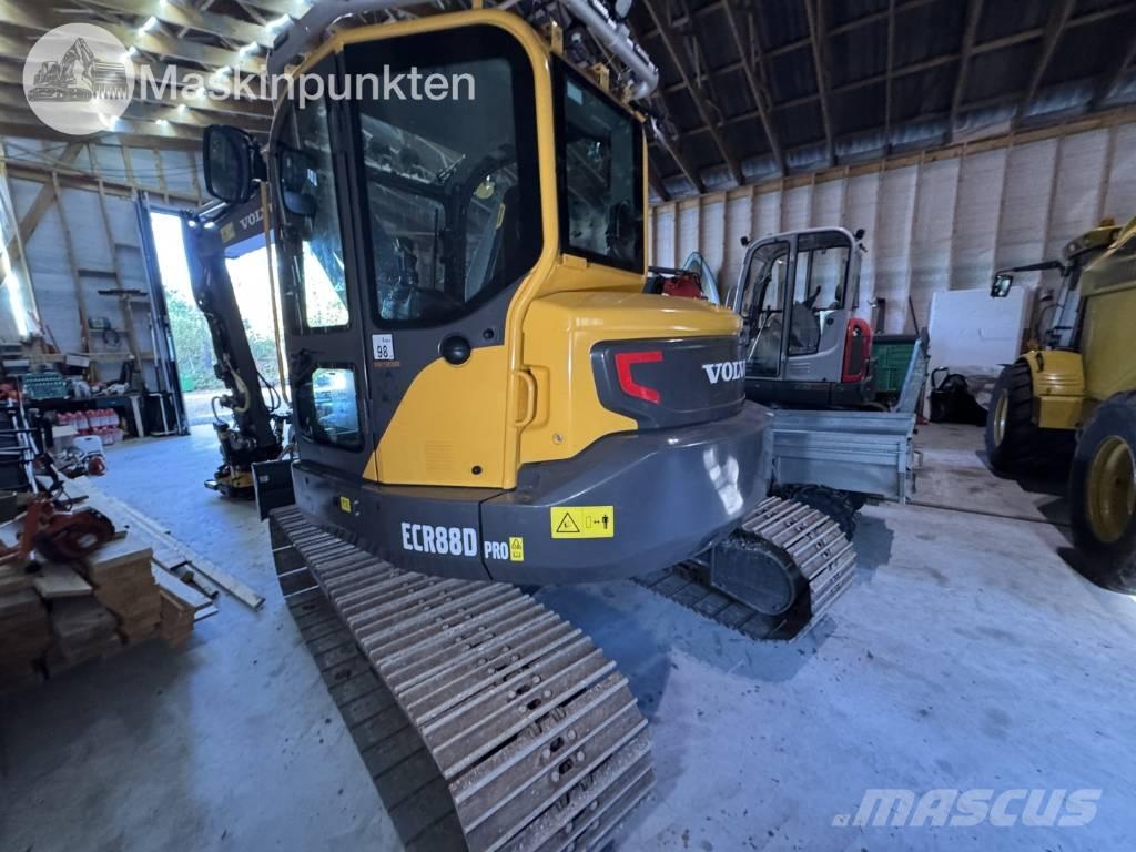 Volvo ECR 88 D Mini excavators  7t - 12t