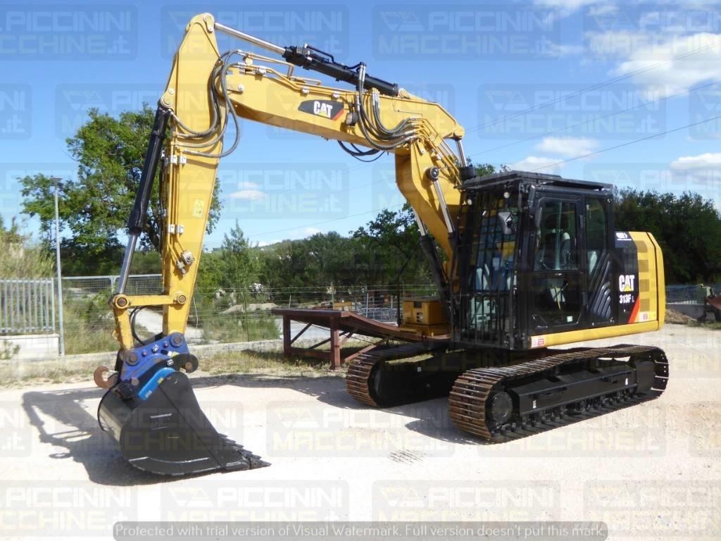 CAT 313FL Crawler excavators