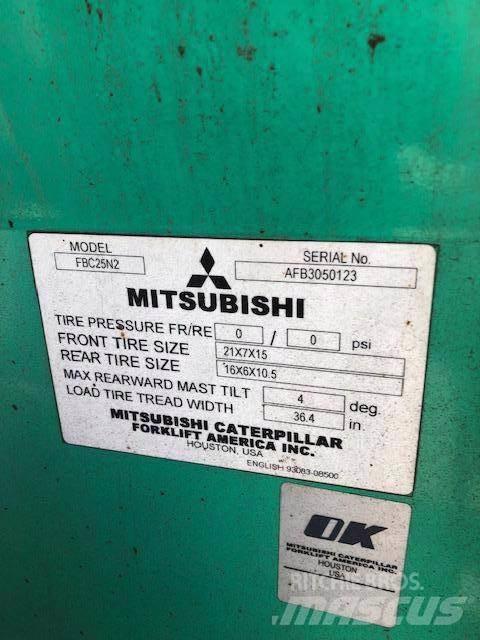 Mitsubishi FBC25N Electric forklift trucks