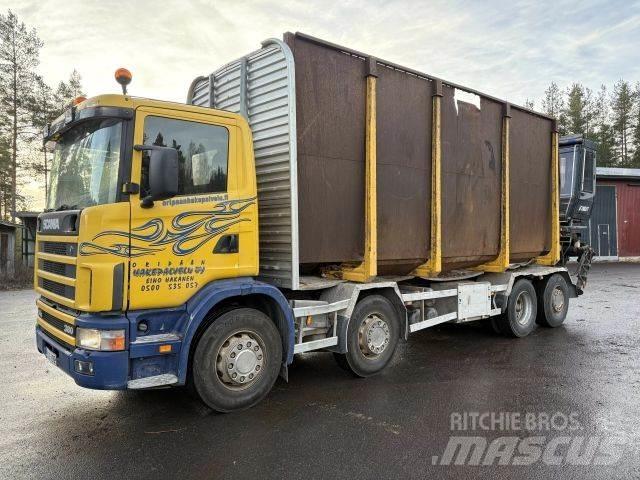 Scania R114 8X2 Timber trucks