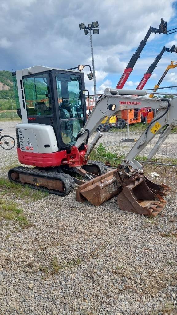 Takeuchi TB 23 R Mini excavators < 7t (Mini diggers)